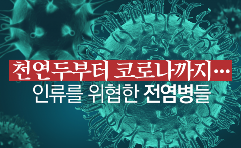 천연두부터 코로나까지···인류를 위협한 전염병들