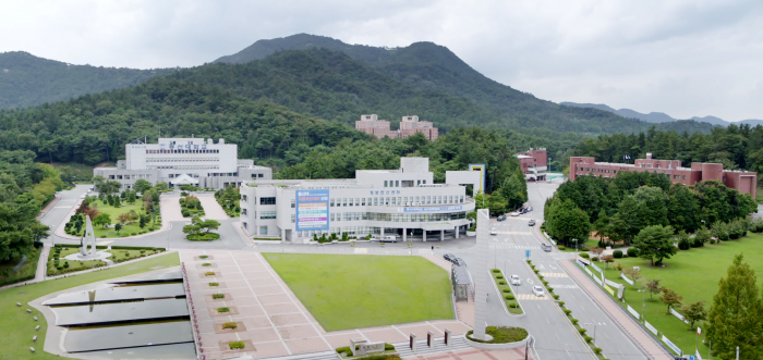 동신대학교 전경