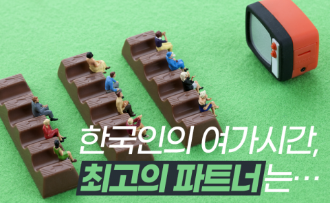 한국인의 여가시간, 최고의 파트너는···