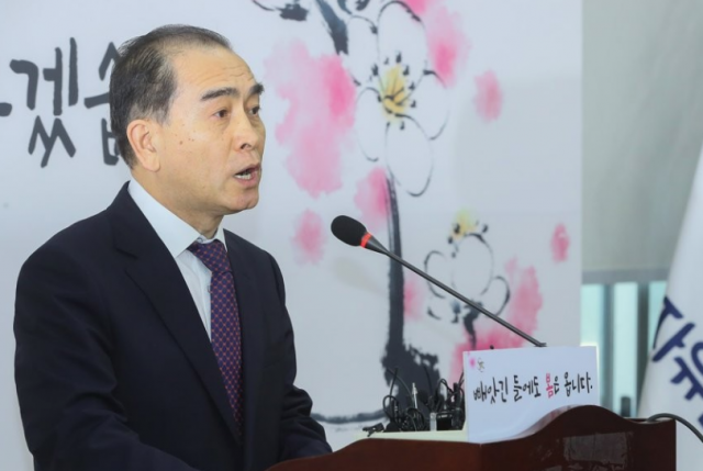 태영호 “의원으로 당선되면 북한 주민들 희망 가질 것”