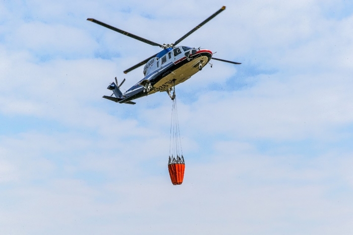 영광군, 산불진화 임차헬기 운용으로 산불예방 총력 기사의 사진