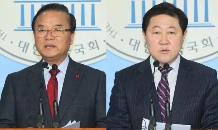 정갑윤, 유기준 자유한국당 의원. 사진=연합뉴스 제공