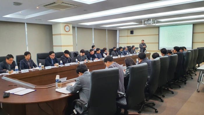 전남테크노파크가 14일 “전라남도 R&D 정책발전 협의회”를 개최하고 있다.