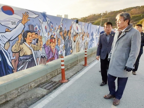 정읍시, 구미마을 벽화길 재정비···공동체 정원 등으로 지역 활기 찾는다
