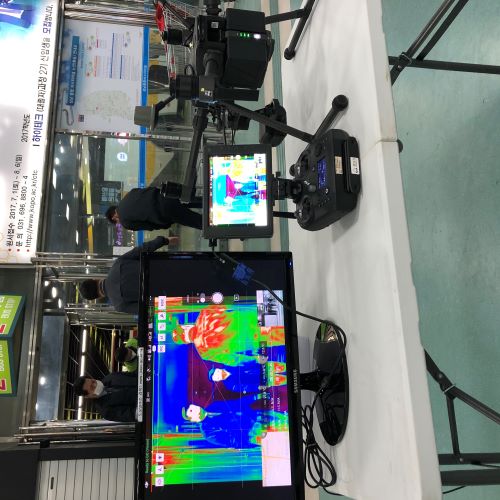성남시는 지난 25일부터 성남종합버스터미널에 드론 열화상 카메라를 설치 운영하고 있다.