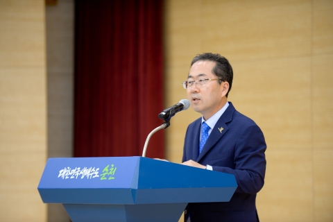 허석 순천시장 “순천시 일부 읍면동 떼어내 타 선거구 편입 반대”