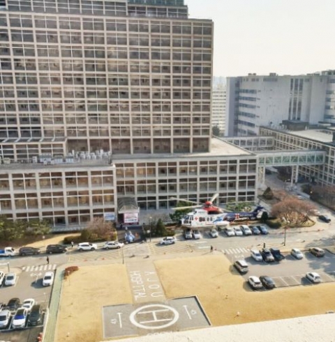 아주대병원, 닥터헬기 운항 재개이후 2번째 교통사고 환자 이송