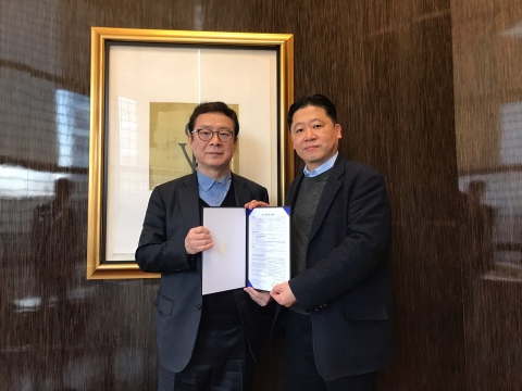 지스트, ㈜아모텍과  글로벌인재 장학금 지원 협약