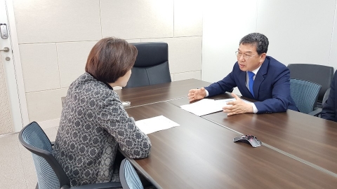 신정훈 나주화순 예비후보, 교육부장관 면담 한전공대 설립인가 조속처리 건의
