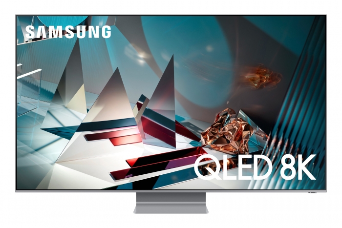 미국 IT 전문 매체들로부터 호평 받은 2020년형 삼성 QLED 8K TV 제품(모델명 Q800T). 사진=삼성전자 제공