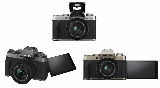 후지필름, 미러리스 카메라 X-T200 출시···94만9000원