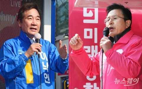 결전지 종로 이낙연·황교안 내일 첫 양자토론
