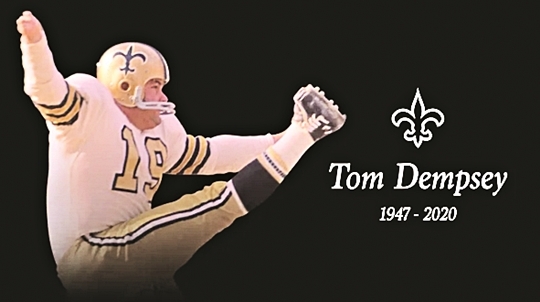 ‘NFL 전설’ 톰 뎀프시, 코로나19 합병증으로 사망···향년 73세