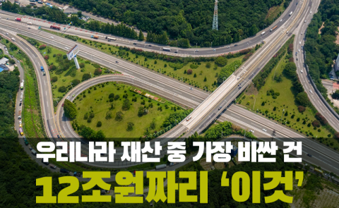 우리나라 재산 중 가장 비싼 건 12조원짜리 ‘이것’