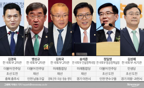 ‘늘공’ 접고 ‘금배지’ 도전하는 국토부 사람들