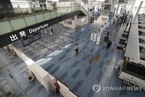 코로나19 확산에 여행객 급감한 일본 하네다 공항. (사진=연합뉴스 제공)
