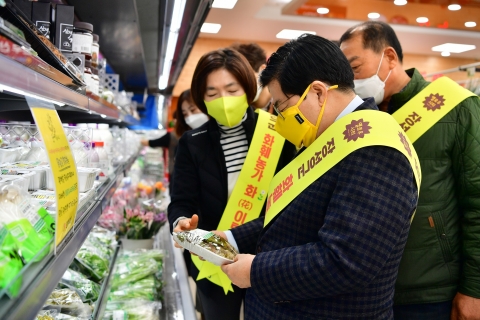 장성군 지역 농산물 판매 ‘활발’
