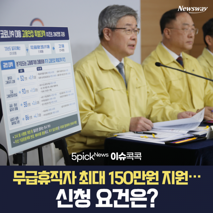 무급휴직자 최대 150만원 지원···신청 요건은? 기사의 사진