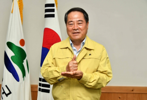 최형식 담양군수, 코로나19 의료진 노고 격려 ‘덕분에 챌린지’ 동참