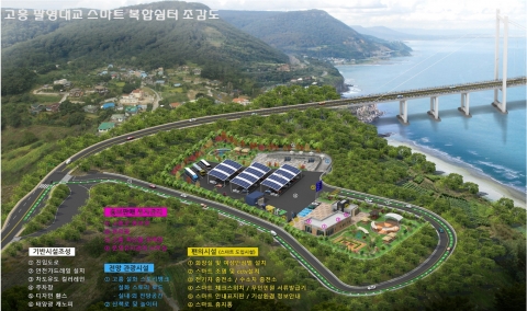 고흥군, 팔영대교 ‘스마트 복합 쉼터 조성’ 공모사업 선정