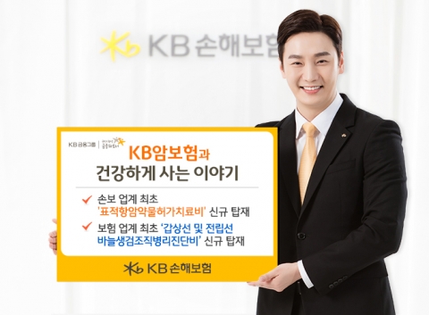 KB손보, 업계 최초 표적항암약물치료비 보장