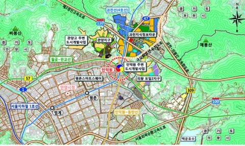 GTX-C, 우선협상자 현대건설 컨소시엄···왕십리·인덕원역 제안