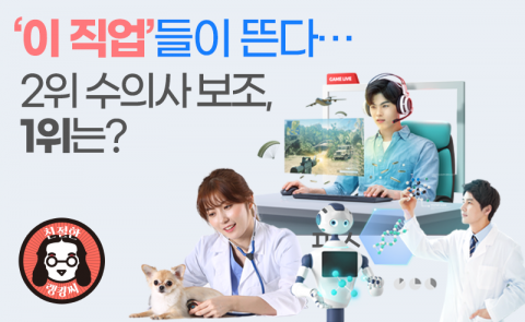 ‘이 직업’들이 뜬다···2위 수의사 보조, 1위는?