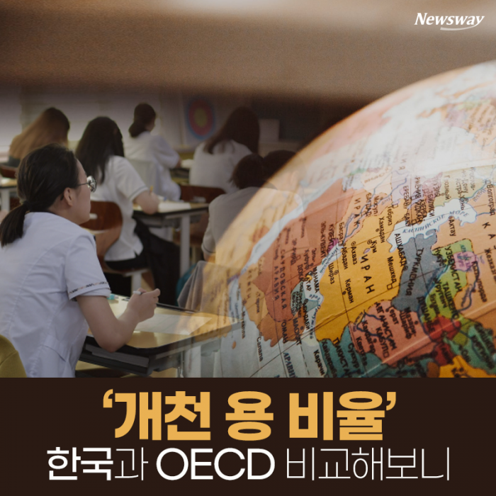‘개천 용 비율’ 한국과 OECD 비교해보니 기사의 사진