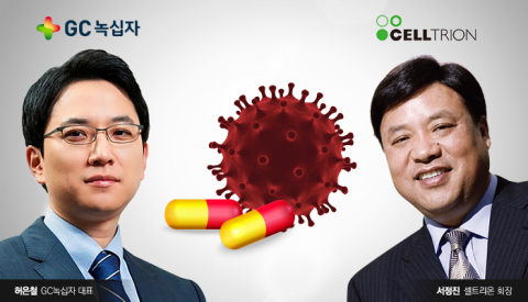 셀트리온 ‘원가’ 녹십자 ‘무상’···코로나19 치료제 가격경쟁
