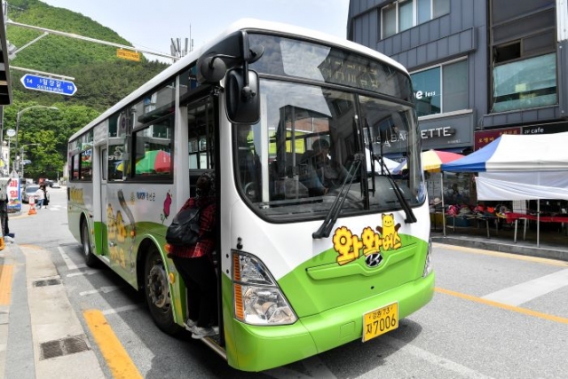 정선군 와와버스 6월 1일 첫 출발 버스완전공영제 실행