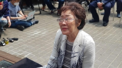 일본군 위안부 피해자 이용수 할머니. 사진=연합뉴스