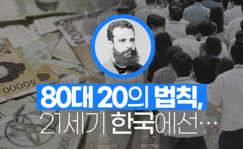 80대 20의 법칙, 21세기 한국에선···