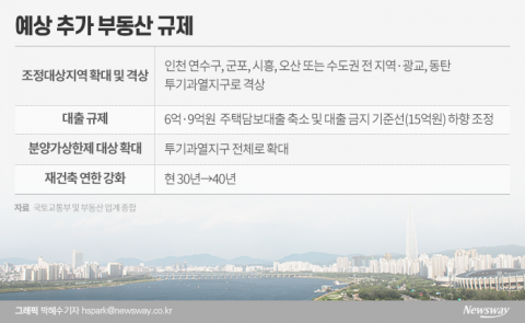 정부, 추가 부동산 규제 시사···예상 카드는?