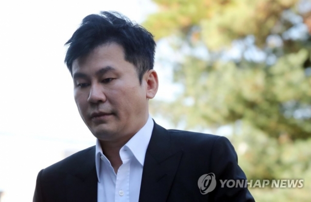 검찰 ‘원정 도박’ 혐의 양현석 전 YG 대표에 약식기소