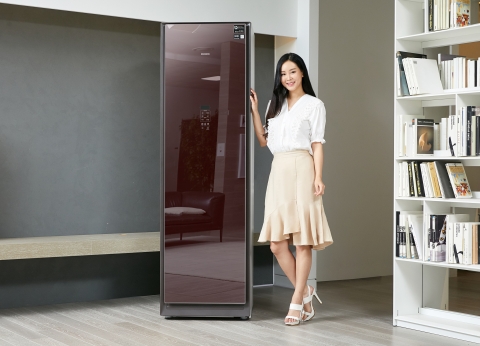 삼성전자, ‘버건디’ 에어드레서 출시