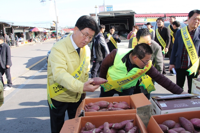 강인규 나주시장, 나주사랑상품권 이용 활성화 캠페인