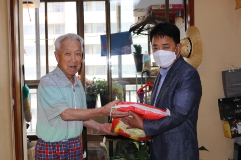 한국국토정보공사 광주전남본부(LX), ‘호국보훈의 달’ 보훈가족 방문
