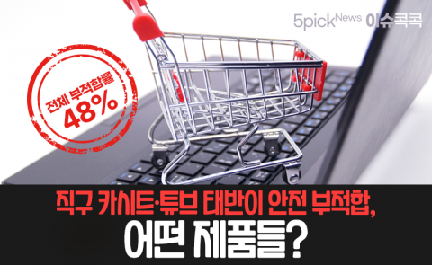 직구 카시트·튜브 태반이 안전 부적합, 어떤 제품들?