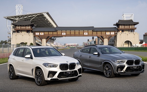 BMW 뉴 X5 M과 뉴 X6 M은 BMW X 시리즈 중에서 가장 폭발적인 주행성능을 발휘하는 모델이다. 사진=BMW 제공