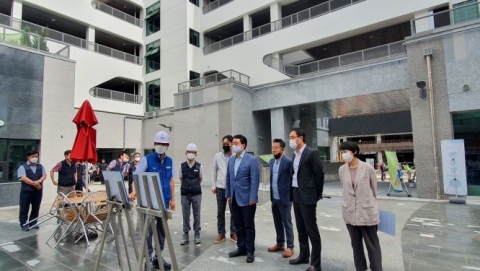 경기도시공사, 성남판교 경기행복주택 건설현장 안전점검