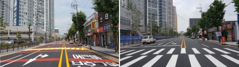 마사회 광주지사 주변 도로 4차선 도로로 확장