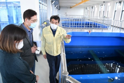 윤화섭 안산시장 “수돗물 안정 공급 최선 다할 것”