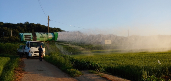 보성군 농업기술센터가 8월 3일부터 21일까지 ‘벼 병해충 기본방제’기간으로 정하고 적기 방제를 위한 기술지원에 나서고 있다.