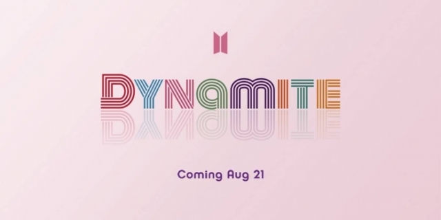 방탄소년단, 새 싱글 제목 ‘Dynamite’ 공개···21일 전 세계 동시 발매