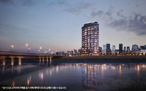 유진건설산업㈜, 한강 브루클린 하이츠 홍보관 개관···본격 분양