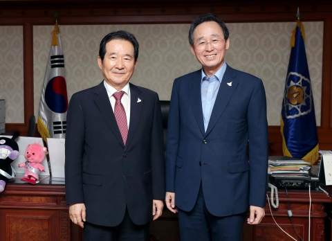 송하진 전북도지사, 정세균 국무총리 방문 ‘전북 주요 국가예산’ 건의