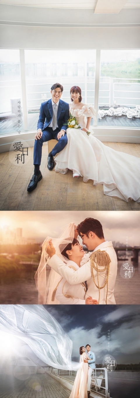 ‘헬스걸’ 권미진, 결혼·임신 겹경사···웨딩 화보 공개