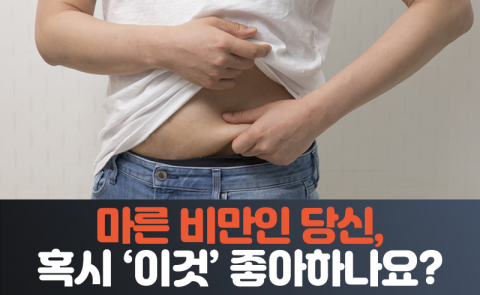 마른 비만 당신, 혹시 ‘이것’ 좋아하나요?
