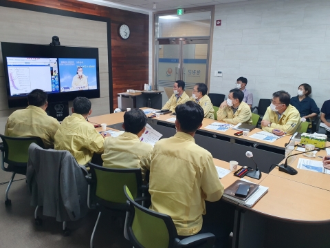 영광군, 제10호 태풍‘하이선’북상 대비 상황판단회의 개최