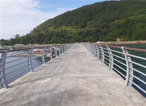 한국어촌어항공단, 국가어항 호두항 안전난간 설치공사 준공